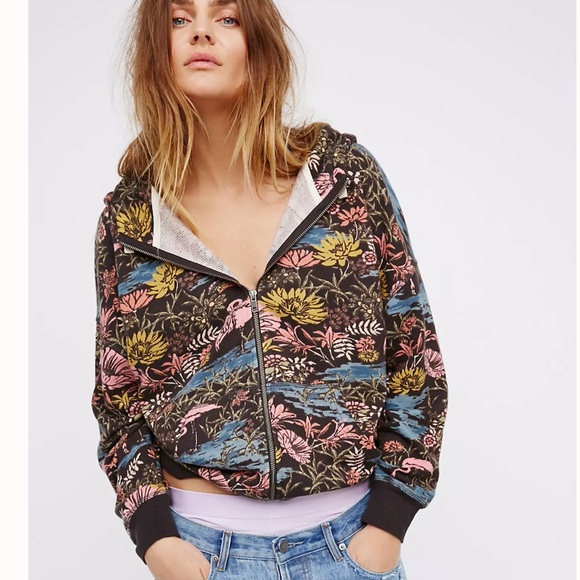 Free People Jackets & Blazers - Free People No Talking Hoodie